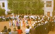 25 мая 1997 года в школьном дворе - танцуем арабский танец