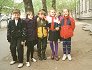 Весной 1998 года у школы - Стас Бунин, Вика Андрусова, Дима Бирюков, Катя Тывоненко, Таня Войтенко